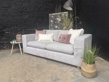 Grey Sofa - 3 Seater Sofa -
