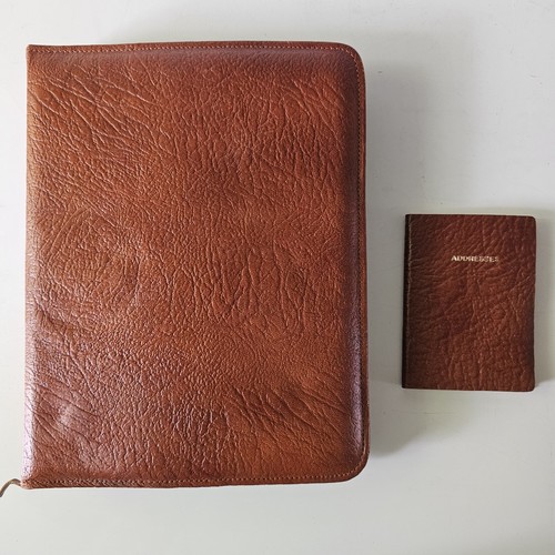 Vintage tan leather - vintage,