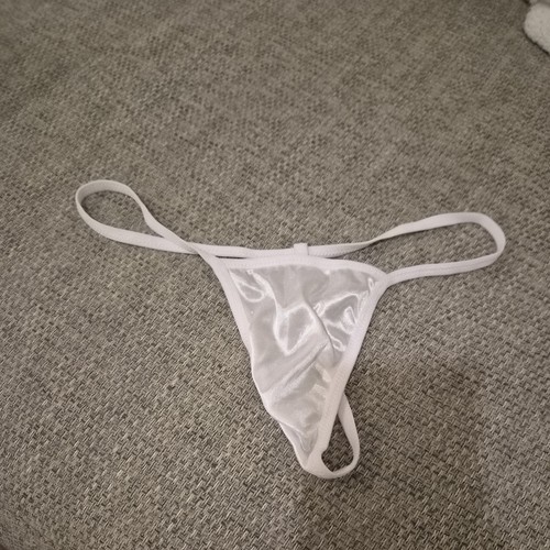 Bnwot white satin micro mini - bnwot,