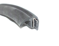 Large Exposed Fin Car Rubber EDGE TRIM SEAL - Boat Caravan - Door Bonnet Boot