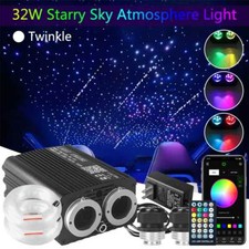 500-2200x Twinkle/ Meteor Star Light kit Car Roof Ceiling Light Optic Fiber APP
