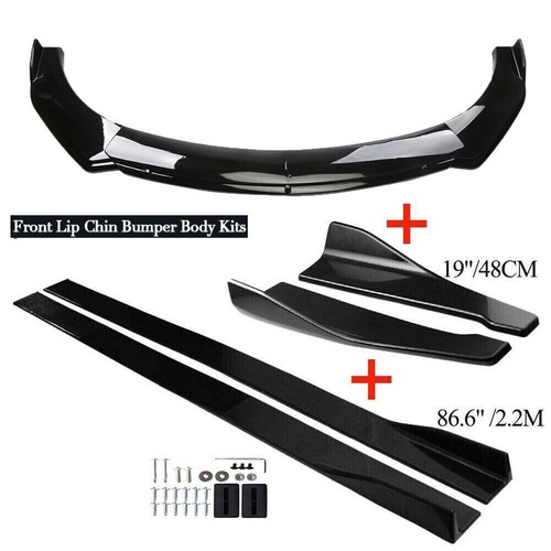 Side skirt rear lip front - side, lip+front
