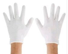 4 Pairs Cotton Gloves White Mens Women Dermatological Moisturising Eczema Cream