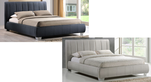 Fabric,Upholstered,Bed