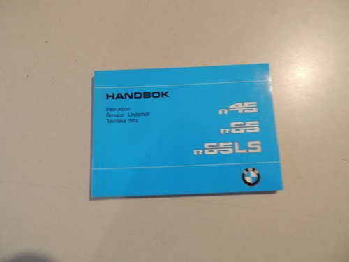 Manual bmw r45 - manual, owners