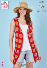 6331 King Cole Adult Crochet