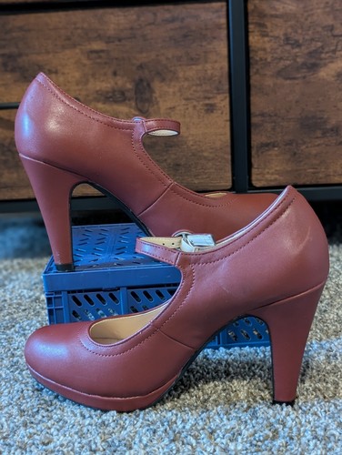 Red heels size mary - 8,