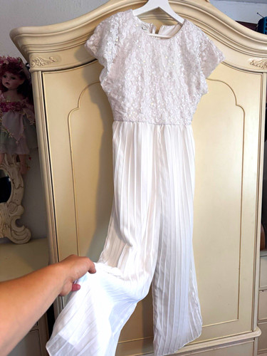Monsoon girls white lace - white,