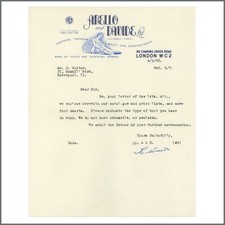 Johnny Guitar Byrne Anello & Davide Catalogue And Receipts (UK)