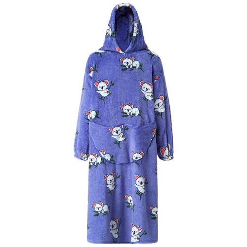 Hooded fleece dressing - hooded,