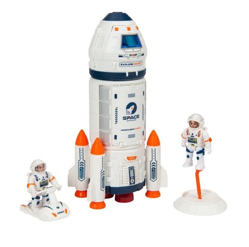 Space rocket with - space,
