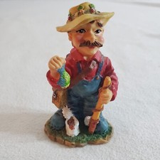 Vintage Lipco Fisherman Statue