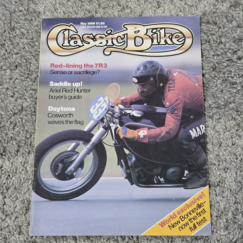 Vintage classic bike may - may, 1986