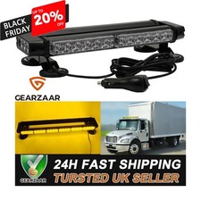 Warning Light Bar 12v 24v Magnetic 30 LED Flashing Beacon Roof Recovery