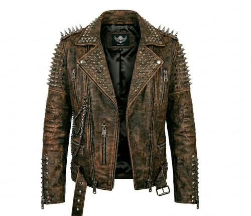 Men distressed brown - distressed,