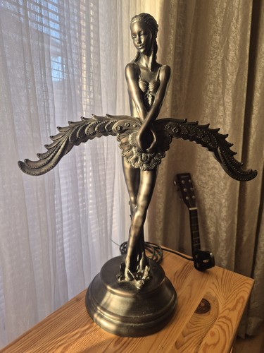 Bronze ballerina art deco - bronze, ballerina,art