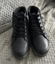 Pavers Ladies Navy Ankle Boots