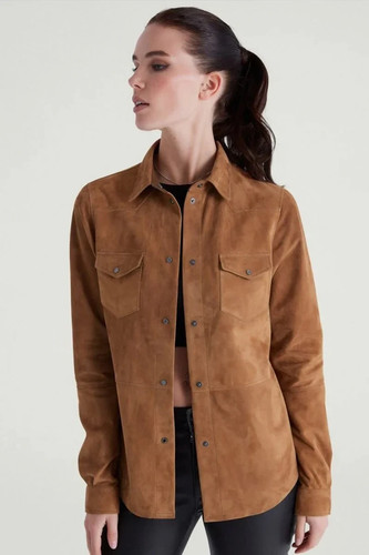 Women premium suede leather - suede,