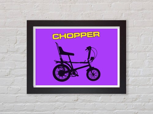 Raleigh chopper mark poster - raleigh,