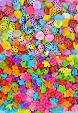 Acrylic Shank Buttons for Costumes & Children's Craft Projects-Colours & Designs