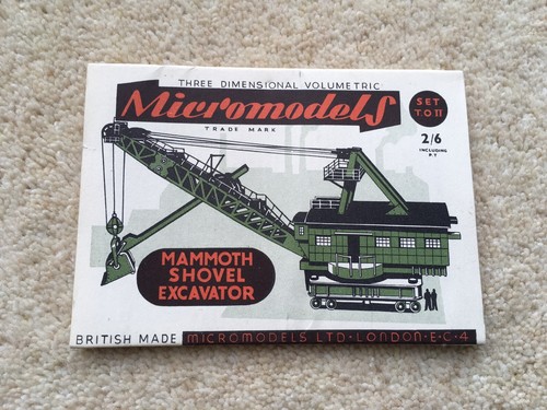 C1950s vintage micromodels set - c1950s,