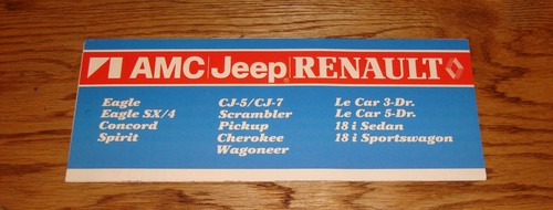 Original 1982 amc - original,