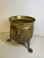 Vintage Brass Lion Head