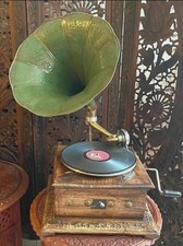 Antique Handmade Gramophone