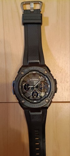Casio shock gstw100g watch - casio,