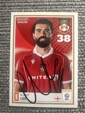 Wrexham Elliot Lee Hand Signed