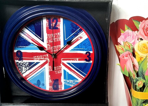Unused gift wall clock - gift, *