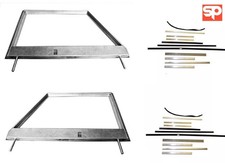 Pair Galvansed Door Tops &