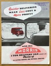 MORRIS 1 Ton Delivery Van