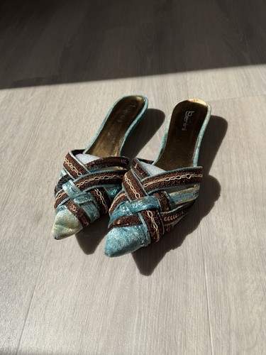 Vintage benini turquoise azul - turquoise,