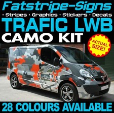 fits RENAULT TRAFIC LWB CAMO