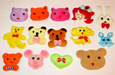 Sew on applique padded fluffy