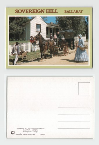 Postcard sovereign hill - postcard,