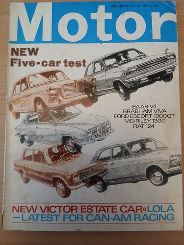Motor magazine 68 - magazine, 18/5/68