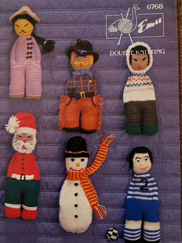 Emu double knitting - double, pattern
