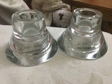 2X IKEA Glass Candle Holder