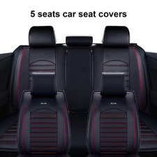 5 Seats Waterproof PU Leather