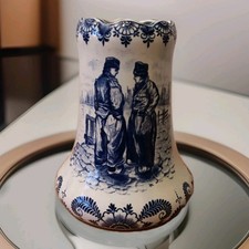 Antique Royal Bonn "Delft" Vase - 5•75" / 15cm Tall