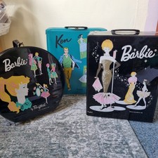 Original Vintage Mattel Ponytail & SSP carry Cases TLC spares & Repairs bundle