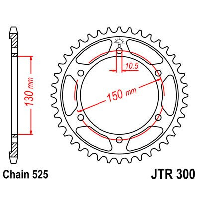Sprockets ring - jt,