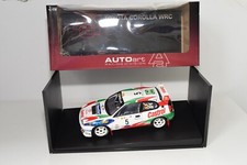 B7 1:18 AUTOART 80020 TOYOTA COROLLA WRC TAP RALLY PORTUGAL SAINZ MOYA 1998 MIB