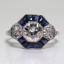 Old European Cut Lab-Created