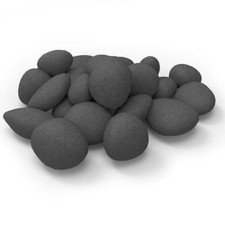 24 Pcs Black stone-like