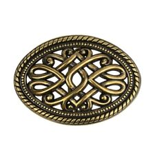 Celtic Trophy Brass Plated Belt Buckle Cut Out in Presentation Box