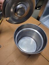 Bain Marie Pot & Lid Vogue Stainless Steel Round Soup Pot 4ltr / 7pt
