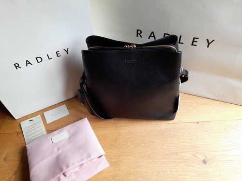 Radley handbag black leather - radley,